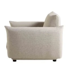 Gianni Armchair, Beige Woven Fabric 24 Gianni Armchair, Beige Woven Fabric -Daals Store BOSF 9678 BEIGE WOV 1ST WB6