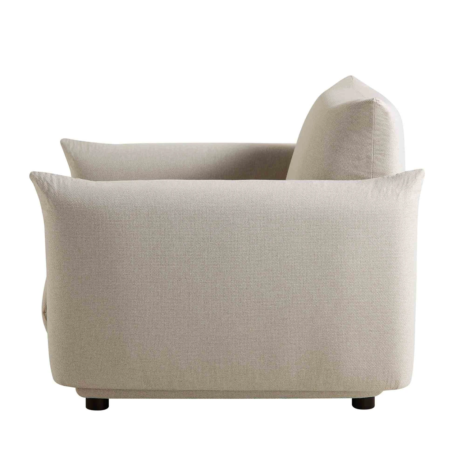 Gianni Armchair, Beige Woven Fabric 11 Gianni Armchair, Beige Woven Fabric - Image 11