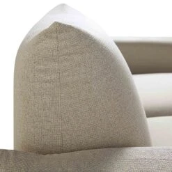 Gianni Three Seater Sofa, Beige Woven Fabric 30 Gianni Three Seater Sofa, Beige Woven Fabric -Daals Store BOSF 9678 BEIGE WOV 3ST detail4