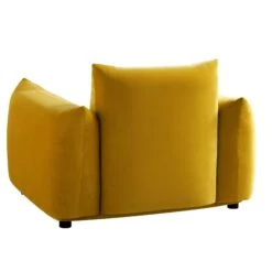 Gianni Armchair, Goldenrod Velvet 24 Gianni Armchair, Goldenrod Velvet -Daals Store BOSF 9678 GOLD VEL 1ST WB6