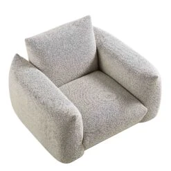 Gianni Armchair, Mist Grey Boucle 22 Gianni Armchair, Mist Grey Boucle -Daals Store BOSF 9678 GREY BOU 1ST WB4