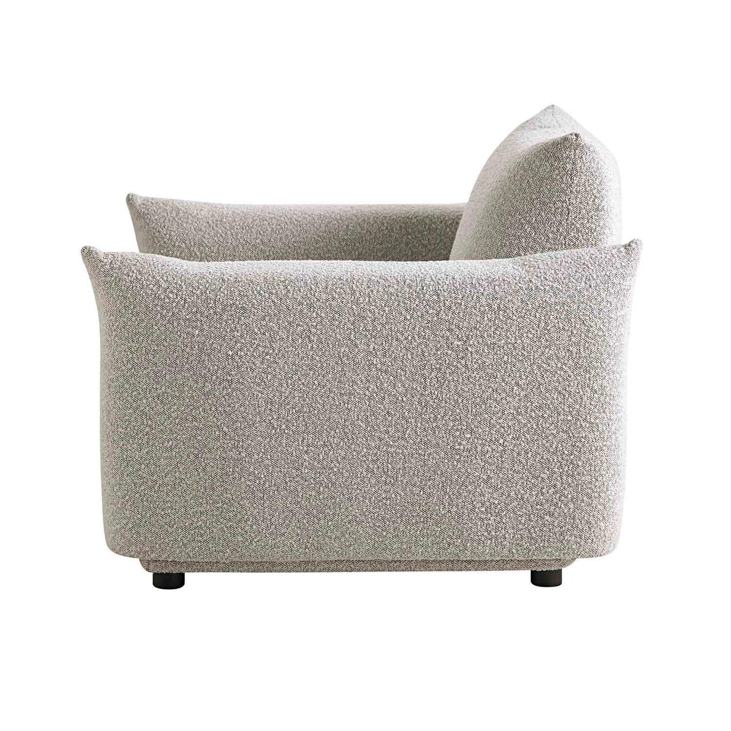 Gianni Armchair, Mist Grey Boucle 10 Gianni Armchair, Mist Grey Boucle - Image 10