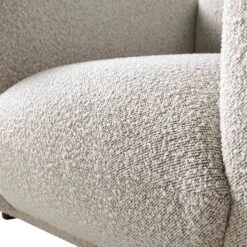 Gianni Armchair, Mist Grey Boucle 26 Gianni Armchair, Mist Grey Boucle -Daals Store BOSF 9678 GREY BOU 1ST detail2