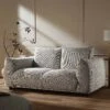 Gianni Two Seater Sofa, Mist Grey Boucle -Daals Store BOSF 9678 GREY BOU 2ST main