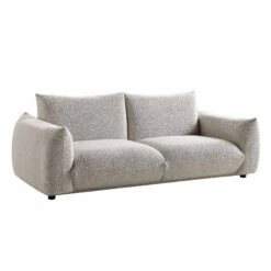 Gianni Three Seater Sofa, Mist Grey Boucle 20 Gianni Three Seater Sofa, Mist Grey Boucle -Daals Store BOSF 9678 GREY BOU 3ST WB2