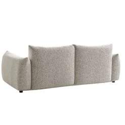 Gianni Three Seater Sofa, Mist Grey Boucle 25 Gianni Three Seater Sofa, Mist Grey Boucle -Daals Store BOSF 9678 GREY BOU 3ST WB6