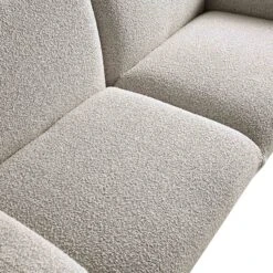 Gianni Three Seater Sofa, Mist Grey Boucle 28 Gianni Three Seater Sofa, Mist Grey Boucle -Daals Store BOSF 9678 GREY BOU 3ST detail3