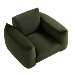 Gianni Armchair, Moss Green Velvet -Daals Store BOSF 9678 MOSS VEL 1ST WB4