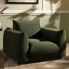 Gianni Armchair, Moss Green Velvet -Daals Store BOSF 9678 MOSS VEL 1ST main