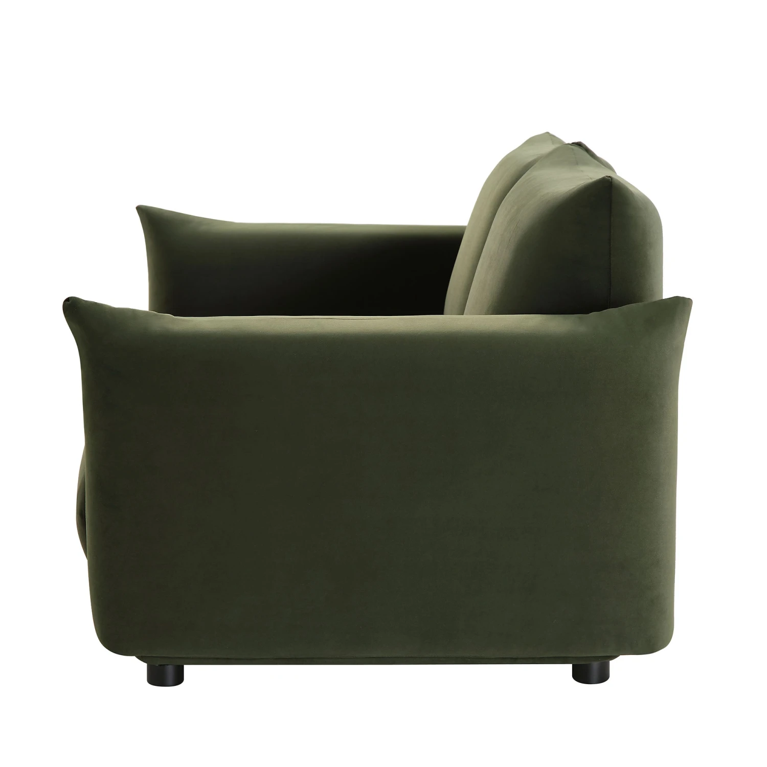 Gianni Two Seater Sofa, Moss Green Velvet 11 Gianni Two Seater Sofa, Moss Green Velvet - Image 11