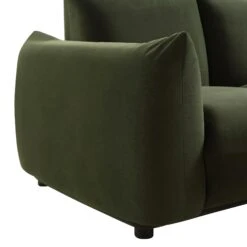 Gianni Two Seater Sofa, Moss Green Velvet 28 Gianni Two Seater Sofa, Moss Green Velvet -Daals Store BOSF 9678 MOSS VEL 2ST detail1