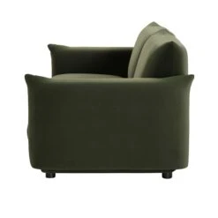 Gianni Three Seater Sofa, Moss Green Velvet -Daals Store BOSF 9678 MOSS VEL 3ST WB6