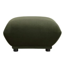 Gianni Pouffe, Moss Green Velvet -Daals Store BOSF 9678 MOSS VEL STOOL WB1