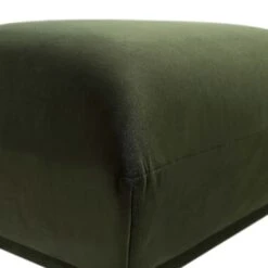 Gianni Pouffe, Moss Green Velvet -Daals Store BOSF 9678 MOSS VEL STOOL detail1
