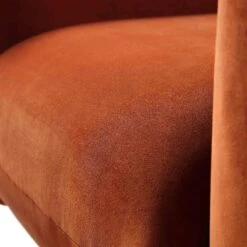 Gianni Armchair, Rust Velvet -Daals Store BOSF 9678 RUST VEL 1ST detail3