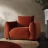 Gianni Armchair, Rust Velvet -Daals Store BOSF 9678 RUST VEL 1ST main
