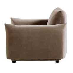 Gianni Armchair, Mink Velvet -Daals Store BOSF 9678 TAUPE VEL 1ST WB4