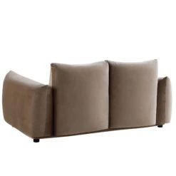 Gianni Two Seater Sofa, Mink Velvet 18 Gianni Two Seater Sofa, Mink Velvet -Daals Store BOSF 9678 TAUPE VEL 2ST WB4