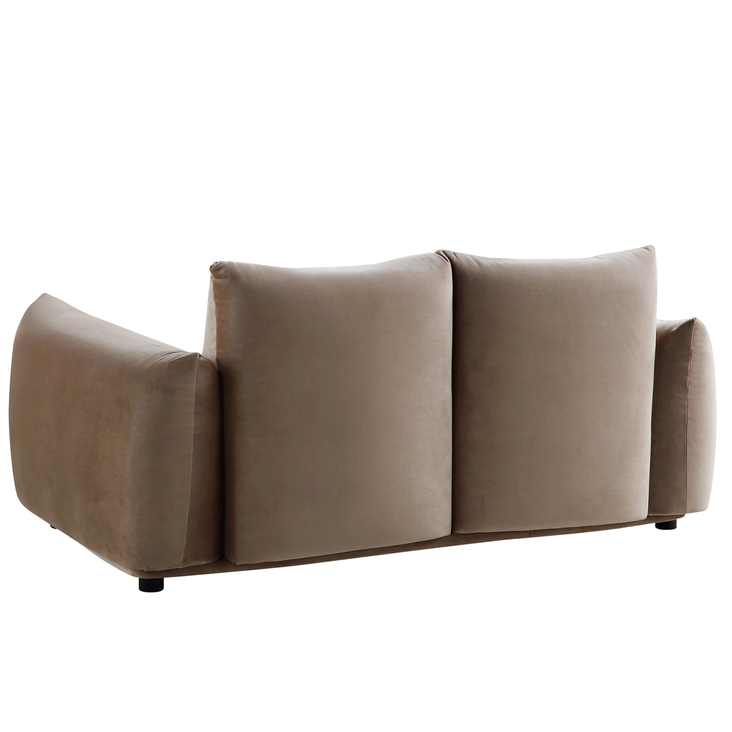 Gianni Two Seater Sofa, Mink Velvet 7 Gianni Two Seater Sofa, Mink Velvet - Image 7