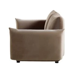Gianni Two Seater Sofa, Mink Velvet 19 Gianni Two Seater Sofa, Mink Velvet -Daals Store BOSF 9678 TAUPE VEL 2ST WB5