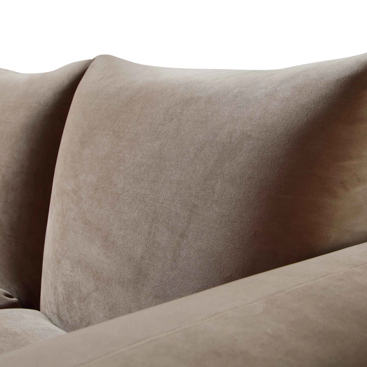 Gianni Two Seater Sofa, Mink Velvet 11 Gianni Two Seater Sofa, Mink Velvet - Image 11