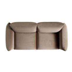 Gianni Three Seater Sofa, Mink Velvet 20 Gianni Three Seater Sofa, Mink Velvet -Daals Store BOSF 9678 TAUPE VEL 3ST WB3