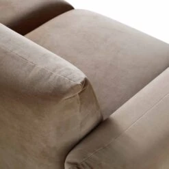Gianni Three Seater Sofa, Mink Velvet 24 Gianni Three Seater Sofa, Mink Velvet -Daals Store BOSF 9678 TAUPE VEL 3ST detail2