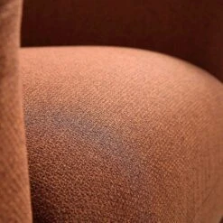 Gianni Armchair, Terracotta Fabric -Daals Store BOSF 9678 TERRA LIN 1ST detail2