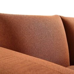 Gianni Two Seater Sofa, Terracotta Fabric -Daals Store BOSF 9678 TERRA LIN 2ST detail3