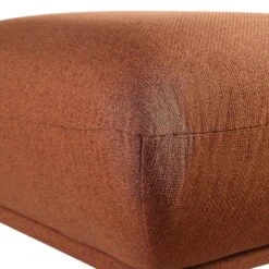 Gianni Pouffe, Terracotta Fabric -Daals Store BOSF 9678 TERRA LIN STOOL detail1