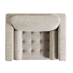 Henrietta Armchair, Beige Woven Fabric 20 Henrietta Armchair, Beige Woven Fabric -Daals Store BOSF 9680 BEIGE WOV 1ST WB3