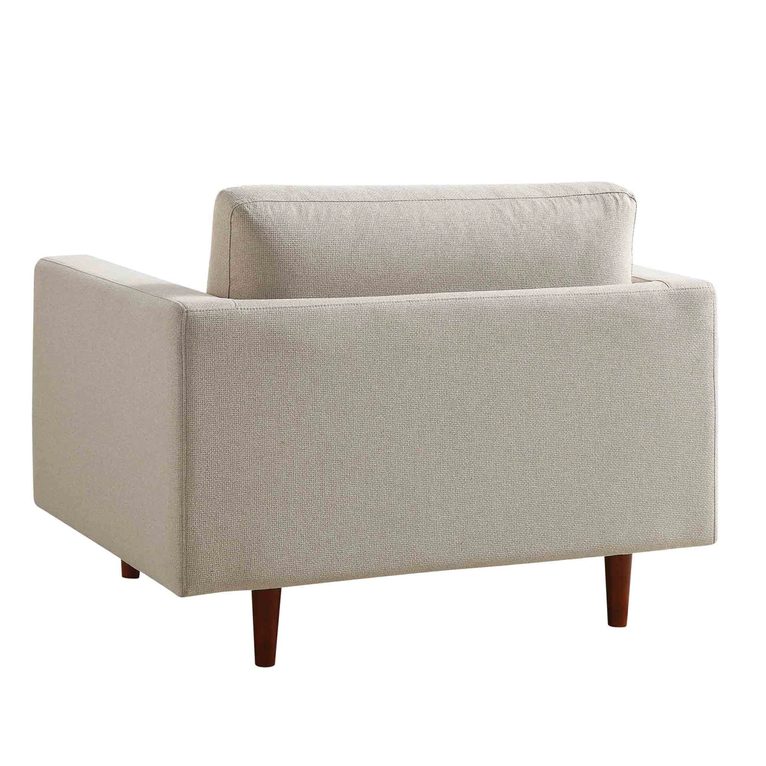 Henrietta Armchair, Beige Woven Fabric 9 Henrietta Armchair, Beige Woven Fabric - Image 9