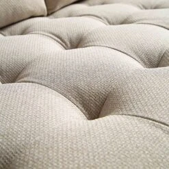 Henrietta 2-Seater Sofa, Beige Woven Fabric -Daals Store BOSF 9680 BEIGE WOV 2ST detail5