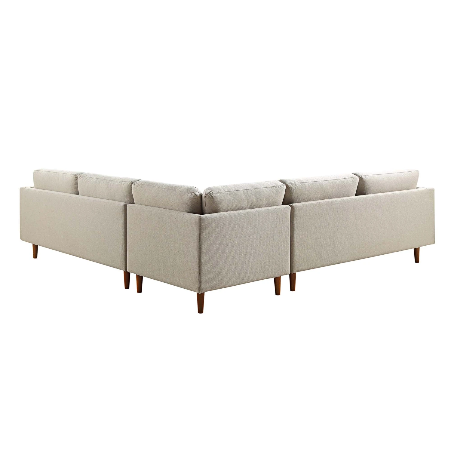 Henrietta 5+Seater Corner Sofa, Beige Woven Fabric 11 Henrietta 5+Seater Corner Sofa, Beige Woven Fabric - Image 11