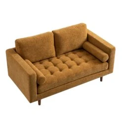 Henrietta 2-Seater Sofa, Spiced Honey Chenille 25 Henrietta 2-Seater Sofa, Spiced Honey Chenille -Daals Store BOSF 9680 FENN CHEN 2ST WB3