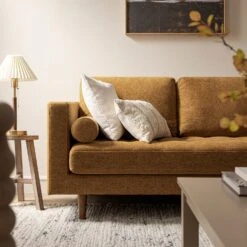 Henrietta 2-Seater Sofa, Spiced Honey Chenille 19 Henrietta 2-Seater Sofa, Spiced Honey Chenille -Daals Store BOSF 9680 FENN CHEN 2ST scene3