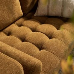 Henrietta 2-Seater Sofa, Spiced Honey Chenille 21 Henrietta 2-Seater Sofa, Spiced Honey Chenille -Daals Store BOSF 9680 FENN CHEN 2ST scene5