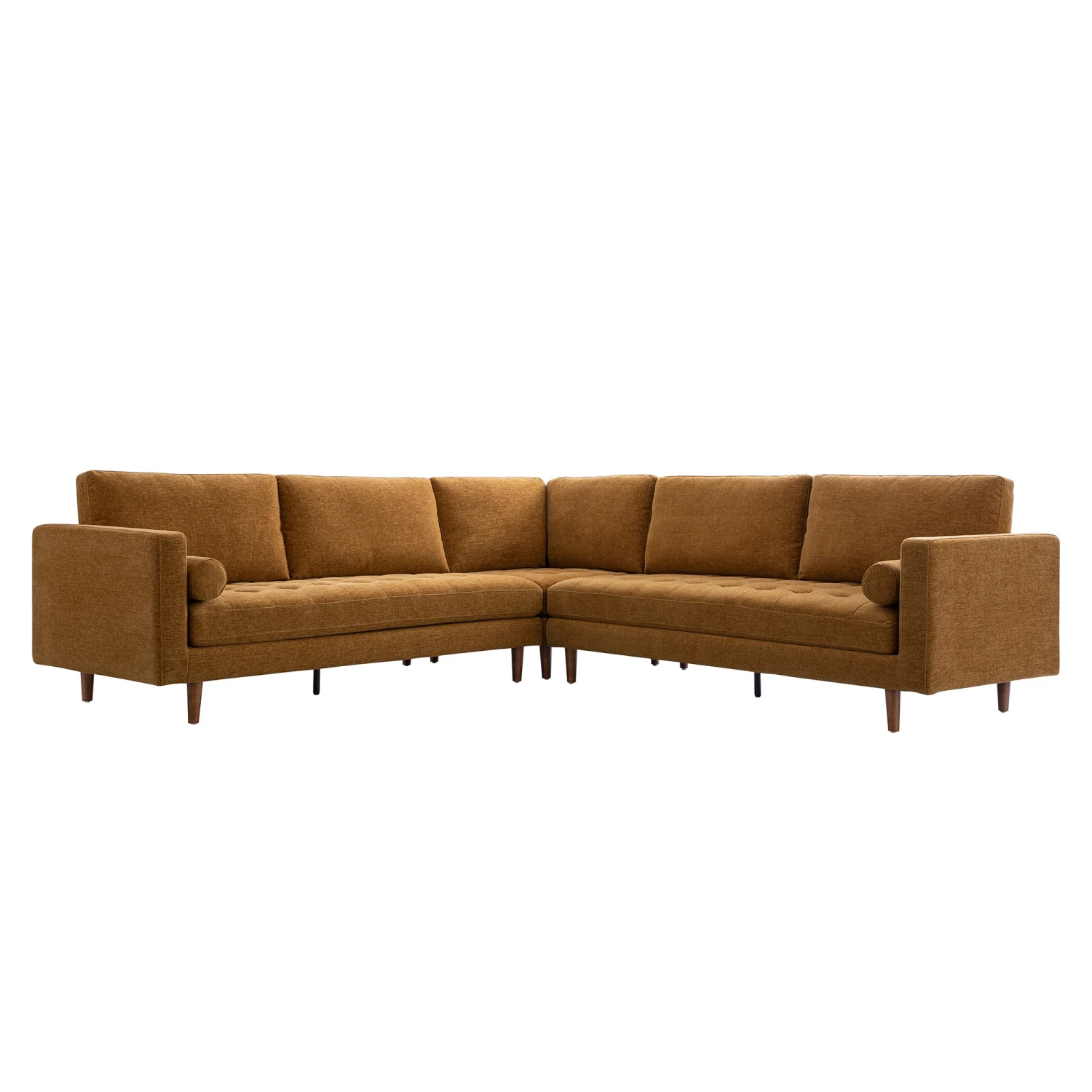 Henrietta 5+Seater Corner Sofa, Spiced Honey Chenille 8 Henrietta 5+Seater Corner Sofa, Spiced Honey Chenille - Image 8