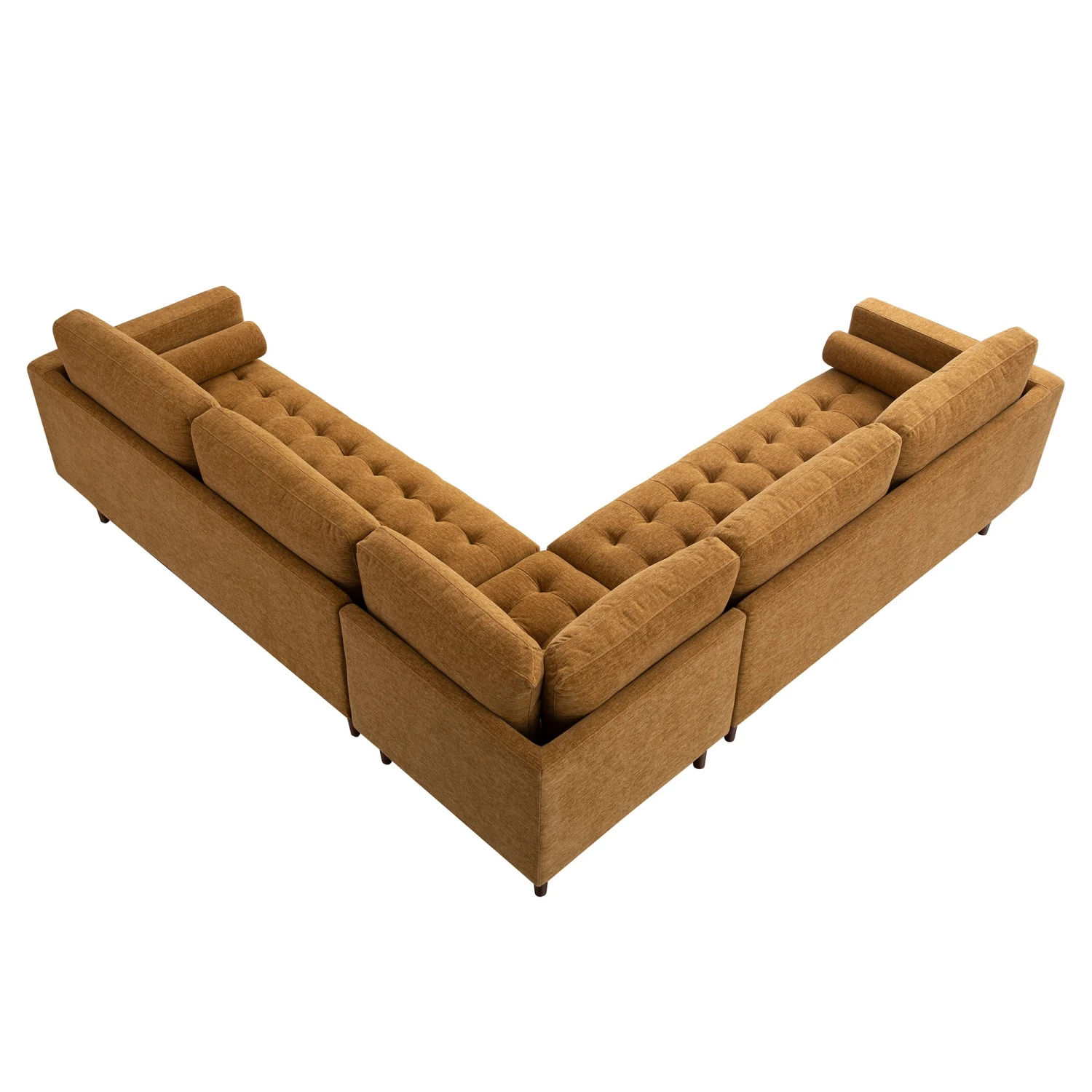 Henrietta 5+Seater Corner Sofa, Spiced Honey Chenille 13 Henrietta 5+Seater Corner Sofa, Spiced Honey Chenille - Image 13