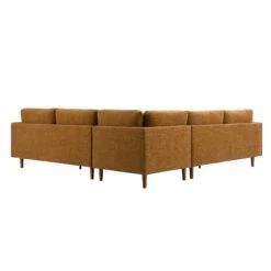 Henrietta 5+Seater Corner Sofa, Spiced Honey Chenille 29 Henrietta 5+Seater Corner Sofa, Spiced Honey Chenille -Daals Store BOSF 9680 FENN CHEN CORNER SET WB6