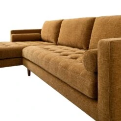 Henrietta Spiced Honey Chenille Grand 4-Seater Chaise End Sofa, Left Hand Facing -Daals Store BOSF 9680 FENN CHEN LHF SET detail2