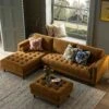 Henrietta Spiced Honey Chenille Grand 4-Seater Chaise End Sofa, Left Hand Facing 23 Henrietta Spiced Honey Chenille Grand 4-Seater Chaise End Sofa, Left Hand Facing -Daals Store BOSF 9680 FENN CHEN LHF SET main