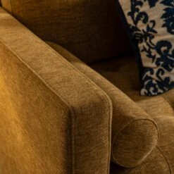 Henrietta Spiced Honey Chenille Grand 4-Seater Chaise End Sofa, Left Hand Facing -Daals Store BOSF 9680 FENN CHEN LHF SET scene5