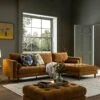 Henrietta Spiced Honey Chenille Grand 4-Seater Chaise End Sofa, Right Hand Facing 12 Henrietta Spiced Honey Chenille Grand 4-Seater Chaise End Sofa, Right Hand Facing -Daals Store BOSF 9680 FENN CHEN RHF SET main