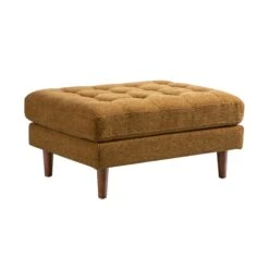 Henrietta Ottoman, Spiced Honey Chenille -Daals Store BOSF 9680 FENN CHEN STOOL WB3