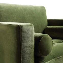 Henrietta Armchair, Moss Green Velvet -Daals Store BOSF 9680 FERN VEL 1ST detail1