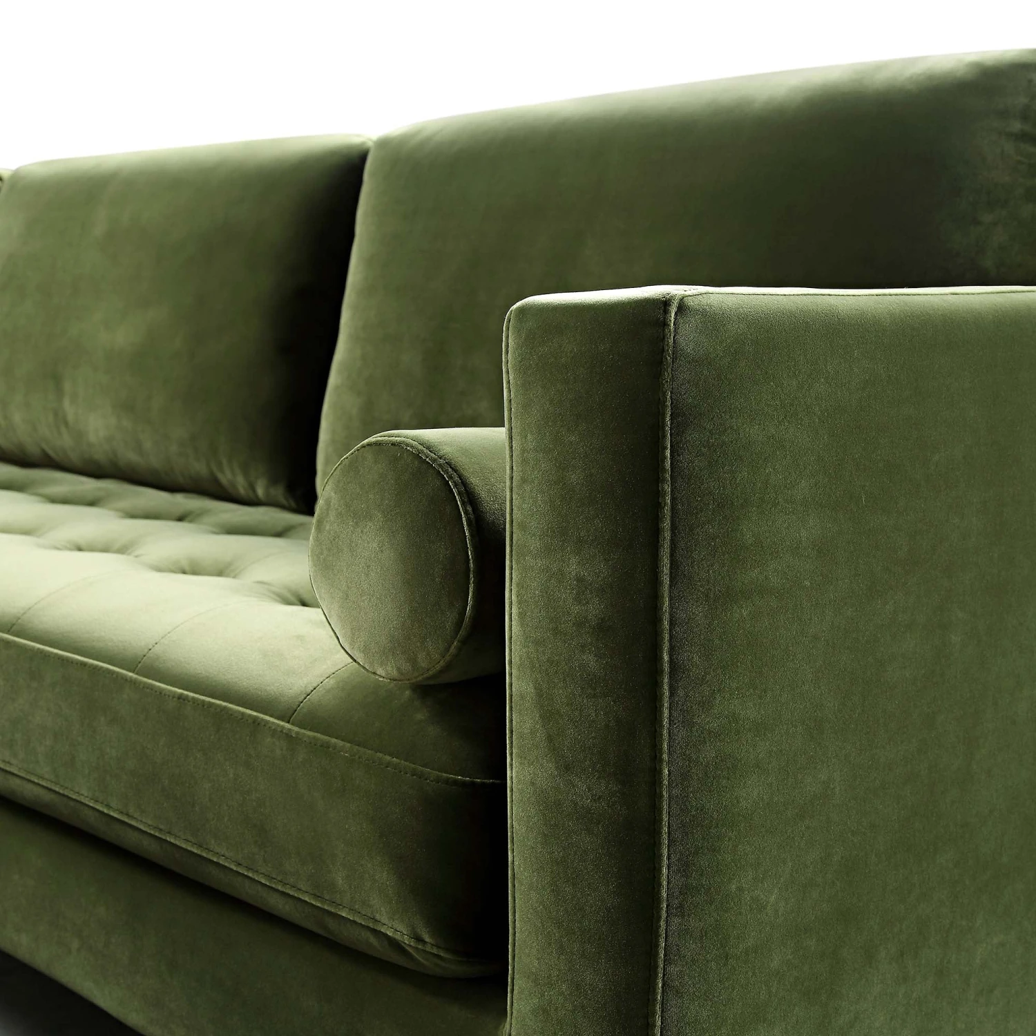 Henrietta 5+Seater Corner Sofa, Moss Green Velvet 16 Henrietta 5+Seater Corner Sofa, Moss Green Velvet - Image 16