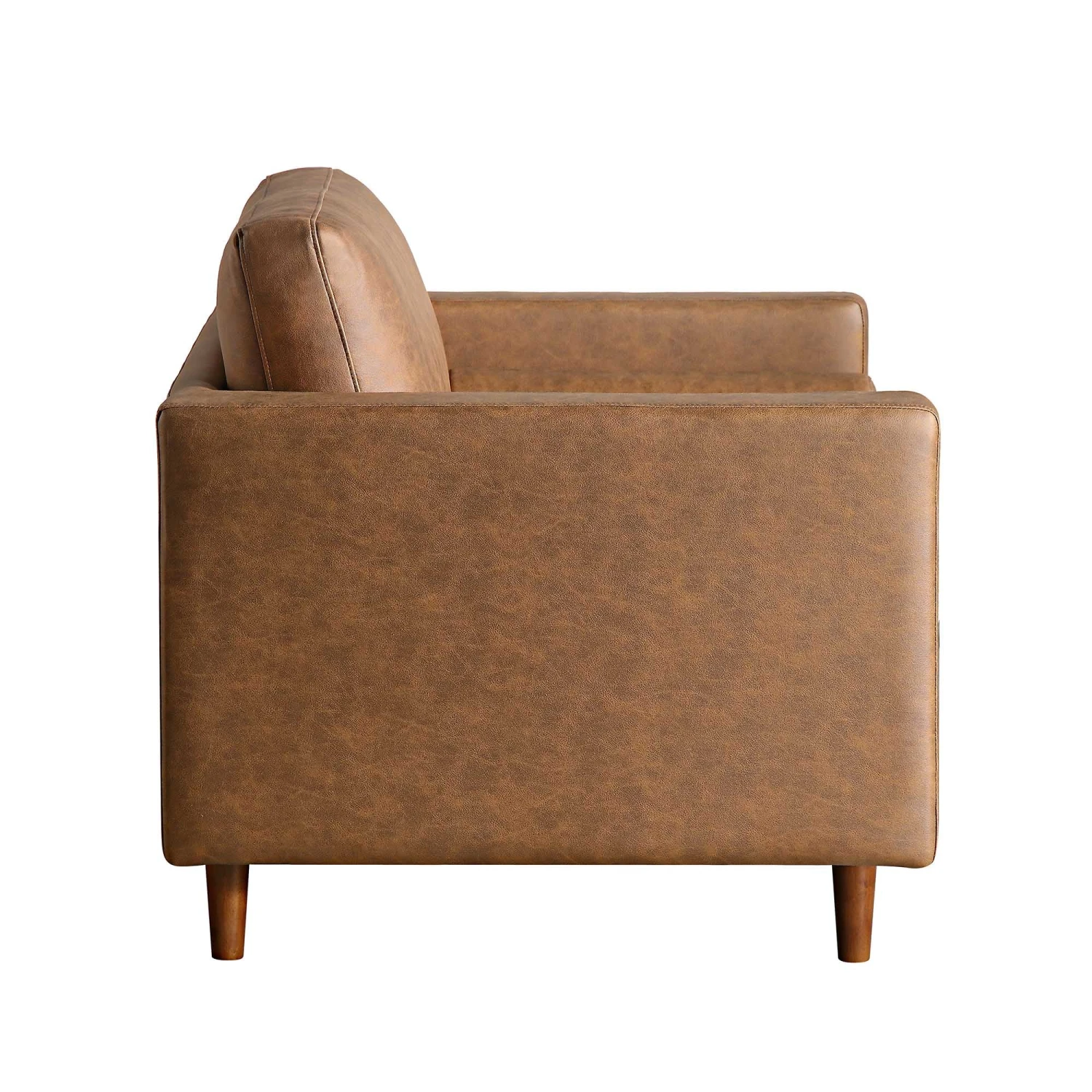 Henrietta Armchair, Tan Faux Suede 10 Henrietta Armchair, Tan Faux Suede - Image 10