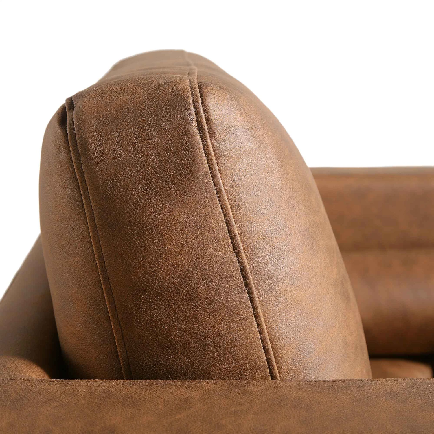 Henrietta Armchair, Tan Faux Suede 11 Henrietta Armchair, Tan Faux Suede - Image 11
