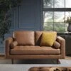 Henrietta 2-Seater Sofa, Tan Faux Suede 33 Henrietta 2-Seater Sofa, Tan Faux Suede -Daals Store BOSF 9680 TAN FXLT 2ST main